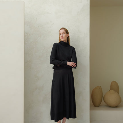 Extra Fine Merino Wool Turtleneck Sweater