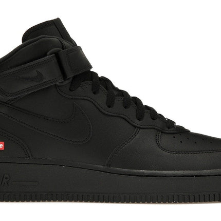 nike air force 1 mid supreme black