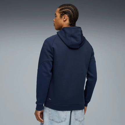 Felpa Calcio Puma PUMATECH FZ Full Zip Hoodie Manchester City Blu 2025/2026