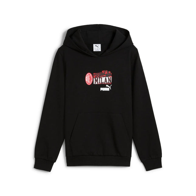 Felpa Puma Calcio Junior Ragazzo AC Milan ftblNRGY Hoodie 2024/2025