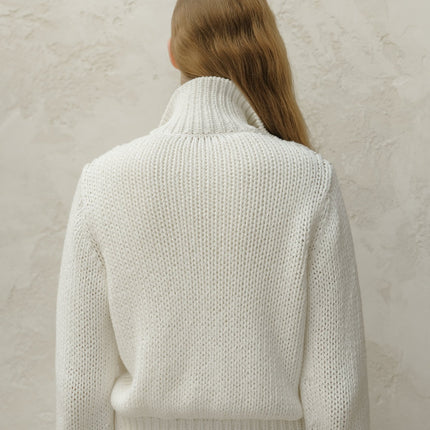 Fine Cotton Bomber Jacket