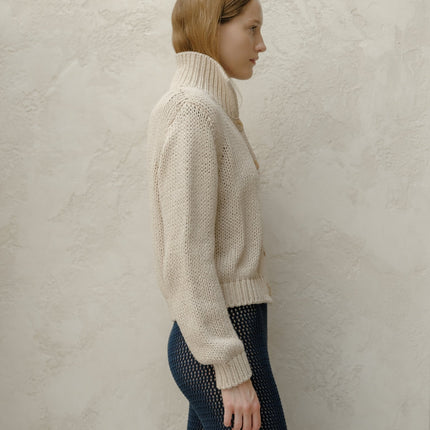 Fine Cotton Bomber Jacket