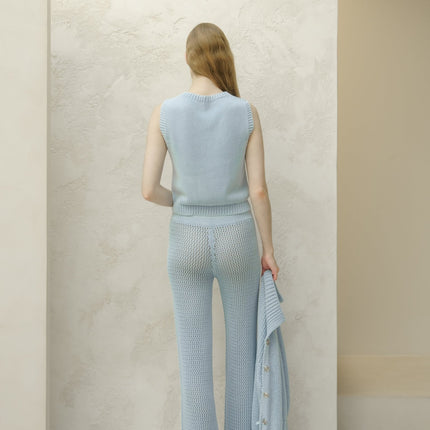 Fine Cotton Crochet Pants