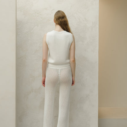 Fine Cotton Crochet Pants