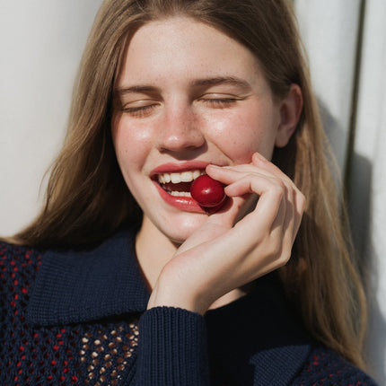 Fine Cotton Crochet Polo Cardigan