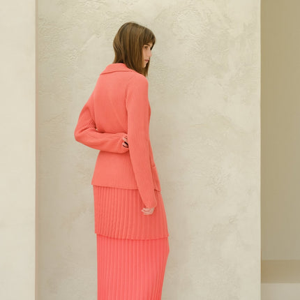 Fine Cotton Double Breasted Jacket