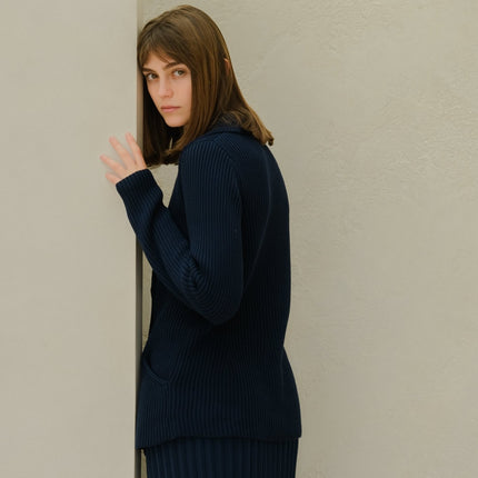 Fine Cotton Double Breasted Jacket