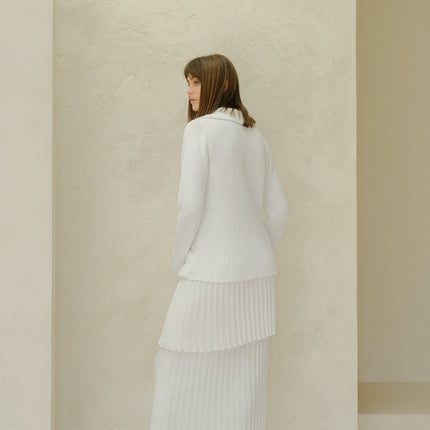 Fine Cotton Double Breasted Jacket