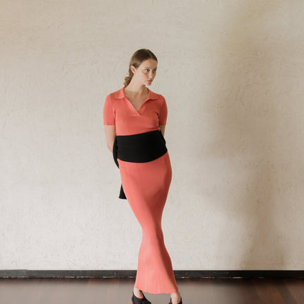 Fine Cotton Open - Back Dress