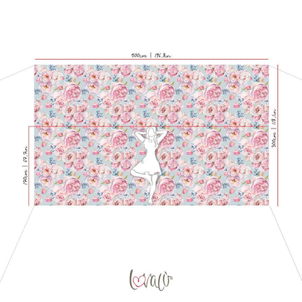 Floral Wallpaper - Rosa Rosae