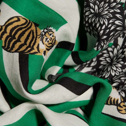 Foulard Quadrato Astrologie Labyrinthe Verde