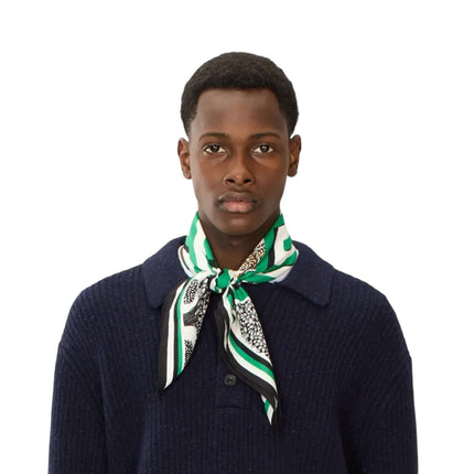 Foulard Quadrato Astrologie Labyrinthe Verde