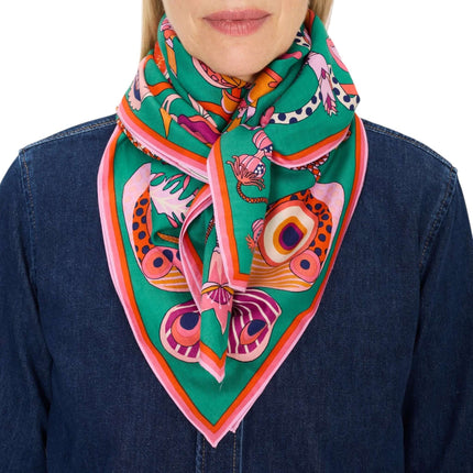 Foulard Quadrato Botanique