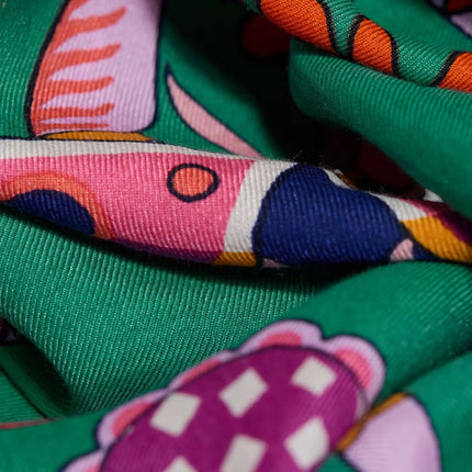 Foulard Quadrato Botanique