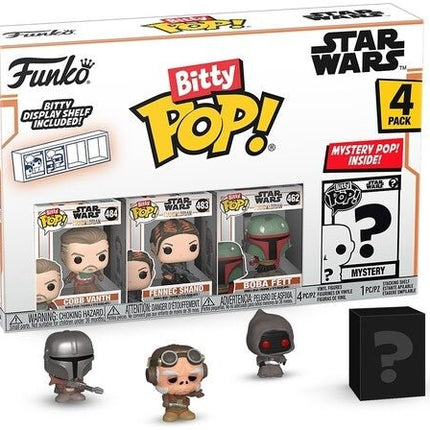 Funko Pop Bitty 4 - Pack: Mandalorian - Marshal Figures