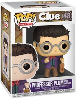 FUNKO POP Clue - 48 Professor Plum W/Rope 9 cm