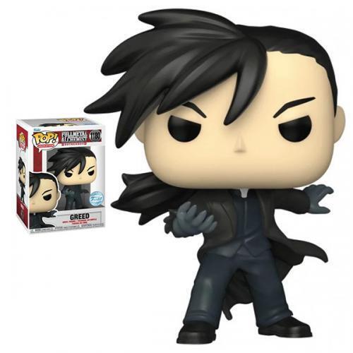 FUNKO POP Fullmetal Alchemist: Brotherhood - 1180 Greed (Exclusive) 9 cm (scatola danneggiata)