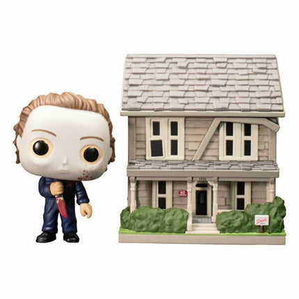 FUNKO POP Halloween - 25 Michael Myers Blood Splattered with Myers House