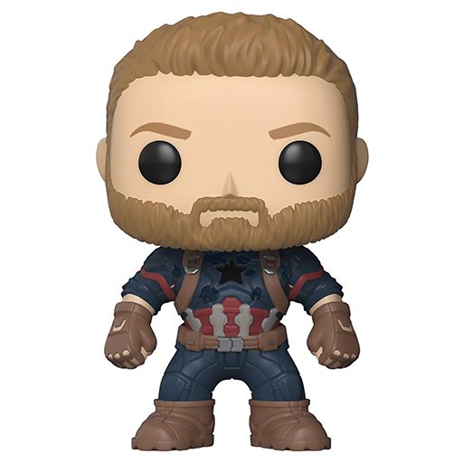 Funko Pop Marvel: Avenger Infinity War - 288 Captain America 9 Cm