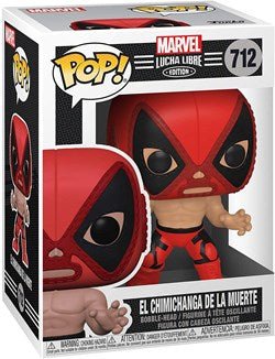 FUNKO POP Marvel: Lucha Libre Edition - 712 Chimichanga De La Muerte 9 cm