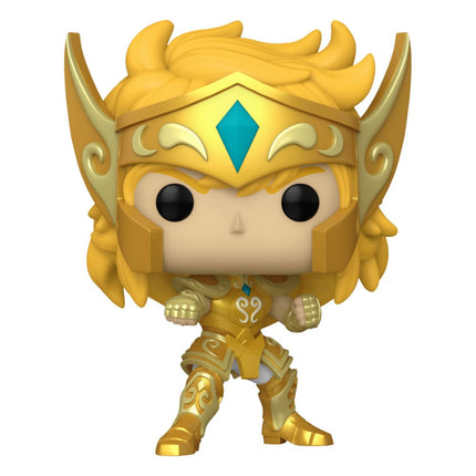 FUNKO POP Saint Seiya - 1425 Gold Aquarius Hyoga 9 cm
