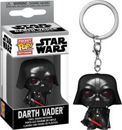 FUNKO POP Star Wars - Portachiavi Darth Vader 4 cm
