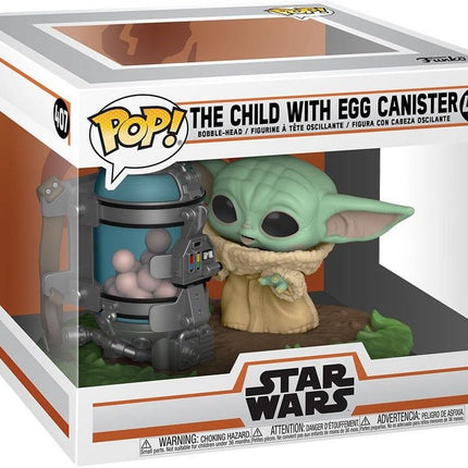 FUNKO POP Star Wars: The Mandalorian - 407 The Child w/egg cannister 9 cm