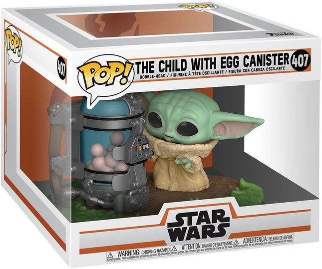 FUNKO POP Star Wars: The Mandalorian - 407 The Child w/egg cannister 9 cm
