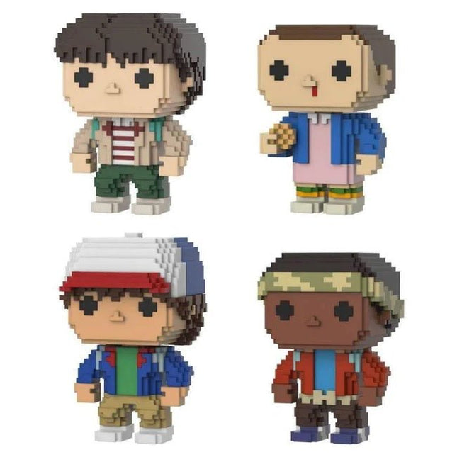 FUNKO POP Stranger Things - 8 - Bit Kids 4 - Pack (Exclusive)