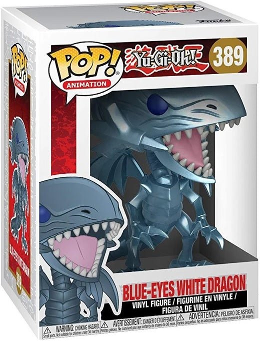FUNKO POP Yu - Gi - Oh! - 389 Blue - Eyes White Dragon 9 cm
