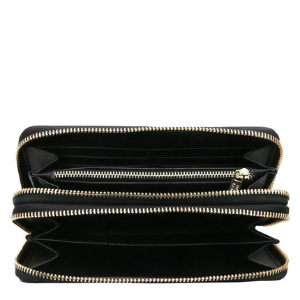 Gaia - Double zip around leather wallet | TL142343