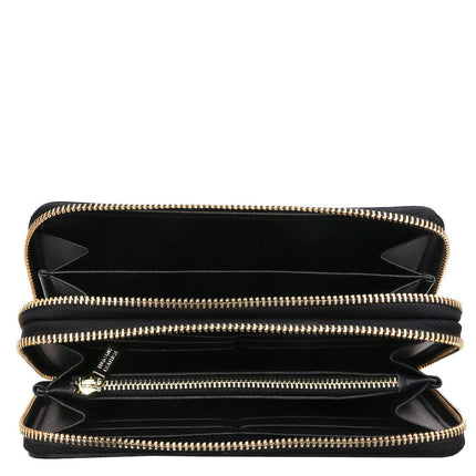 Gaia - Double zip around leather wallet | TL142343