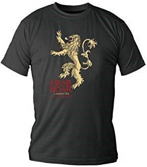 GAME OF THRONES T - SHIRT HEAR ME ROAR (S) Nera