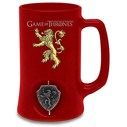 GAMES OF THRONES CASATA LANNISTER LOGO BOCCALE NERO (CON SIMBOLO GIREVOLE)