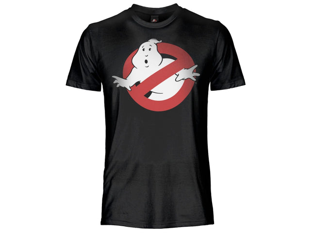 GHOSTBUSTERS LOGO T-shirt L nera