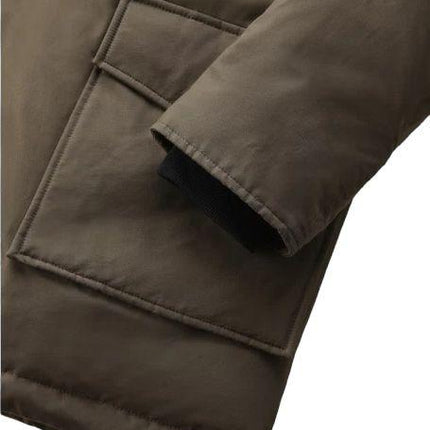 Giacca Arctic Detachable Fur Uomo Dark Green