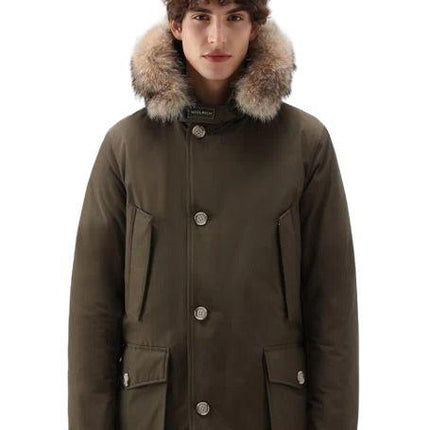 Giacca Arctic Detachable Fur Uomo Dark Green