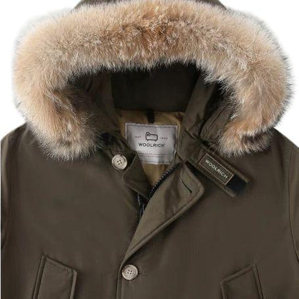 Giacca Arctic Detachable Fur Uomo Dark Green