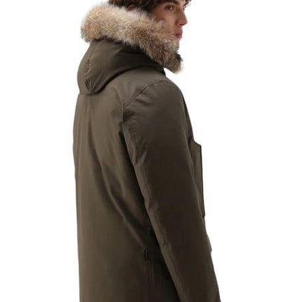 Giacca Arctic Detachable Fur Uomo Dark Green