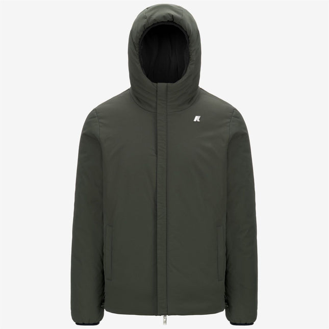 Giacca Jack Warm Reversible Uomo Black Pure/Green Blackish