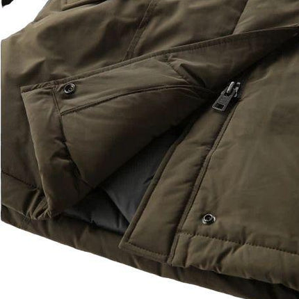 Giacca Luxury Arctic Raccoon Donna Dark Green