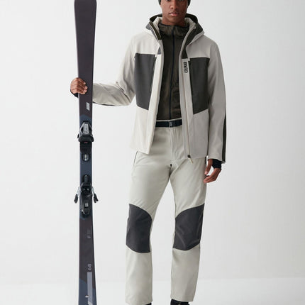 Giacca Modernity Hoody Uomo Beige Purity/Forest