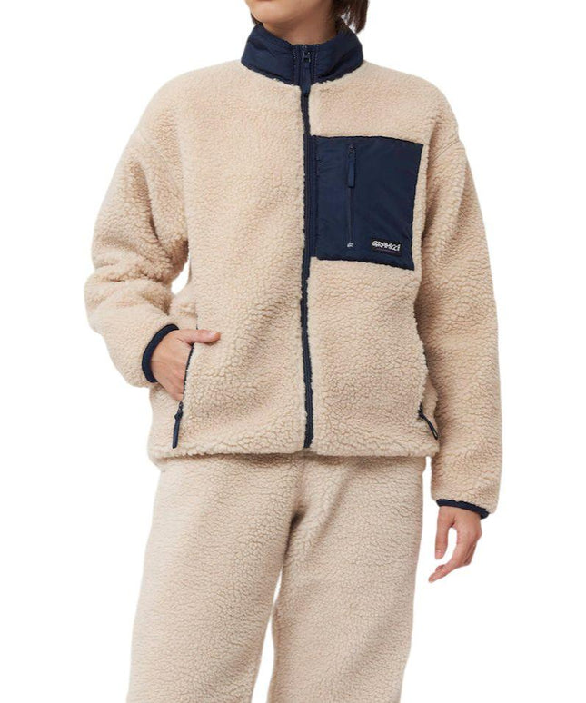 Giacca Sherpa Natural