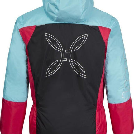 Giacca Skisky 2.0 Bambina Nero/Blu Ice/Rosa Sugar