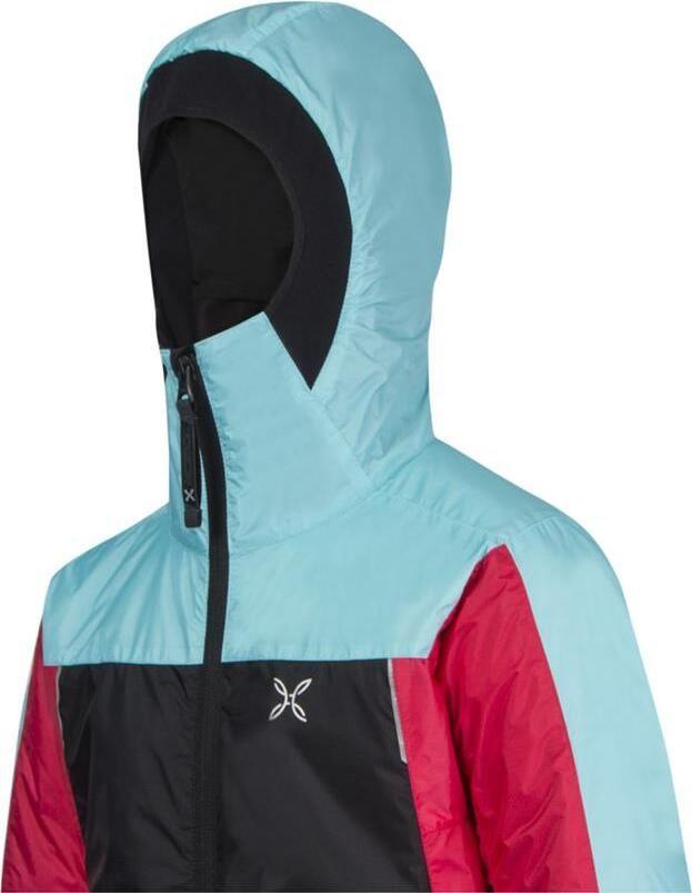 Giacca Skisky 2.0 Bambina Nero/Blu Ice/Rosa Sugar