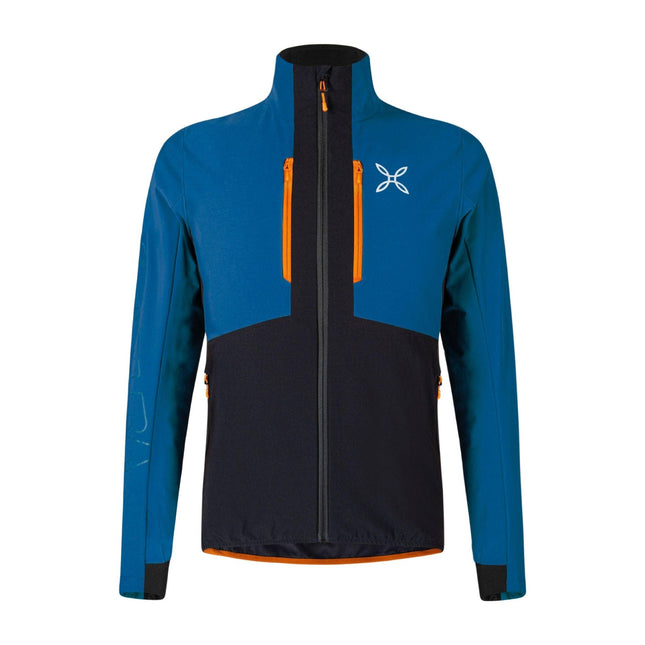 Giacca Speed Style Uomo Deep Blue/Mandarino