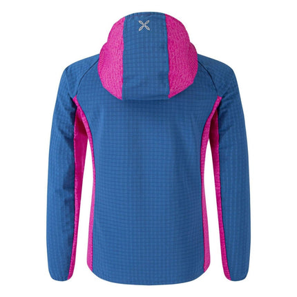 Giacca Wind Revolution Bambina Deep Blue/Intense Violet