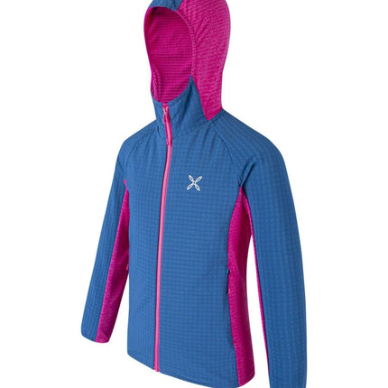 Giacca Wind Revolution Bambina Deep Blue/Intense Violet