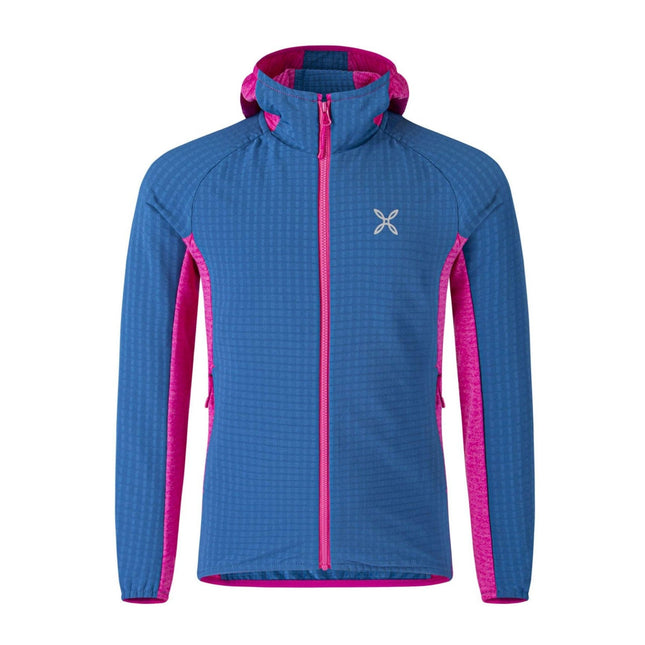 Giacca Wind Revolution Bambina Deep Blue/Intense Violet