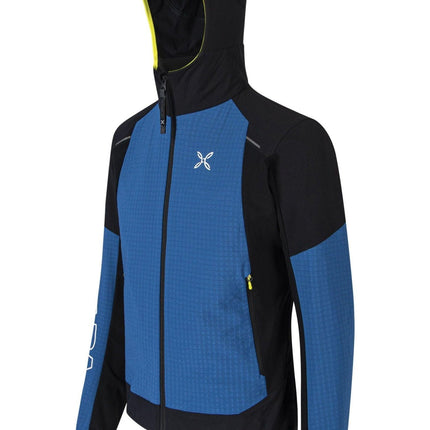 Giacca Wind Revolution Hoody Uomo Deep Blue/Nero